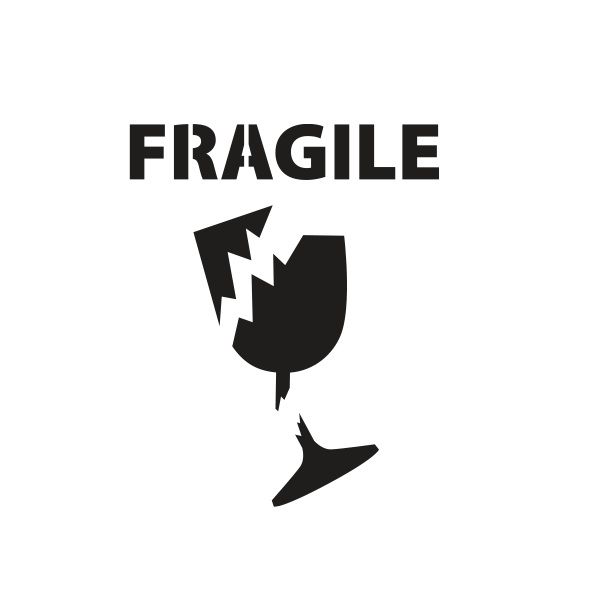 Standard Metal Stencil - Fragile
